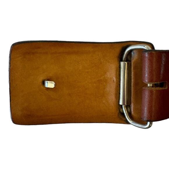 Chambers Southwestern/Aztec Style Leather Belt - Picture 8 of 8